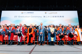 The 23rd Graduation Ceremony of HKU SPACE Community College was Held Successfully