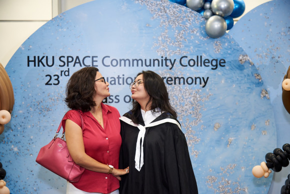 The 23rd Graduation Ceremony of HKU SPACE Community College was Held Successfully