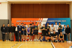 CC and HPSHCC held a joint inter-college 3-on-3 basketball tournament