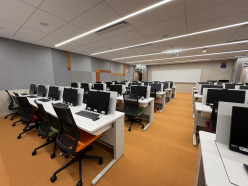 The Centre features six seminar rooms, a common area, and one computer room to support both face-to-face and distance learning.
