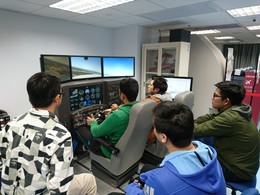 Flight simulation practice