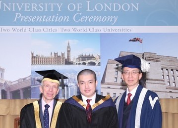 1st class success for Dr Chong Yeow Kuan at HKU SPACE