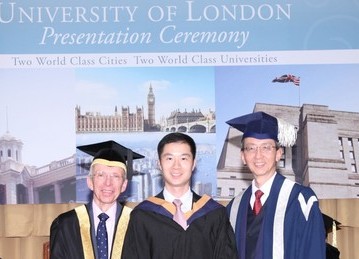 1st class LLB success for Jason Wong with HKU SPACE