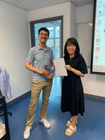 Congratulations to Ms. Chia, who has won the Outstanding Performance Award in our Certificate in Spanish (Introductory)! ¡Felicitaciones! (Jun 2024)