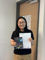 Congratulations to Ms. Jiang, who has won the Outstanding Performance Award in our Certificate in Spanish (Introductory)! ¡Felicitaciones! (Sep 2025)