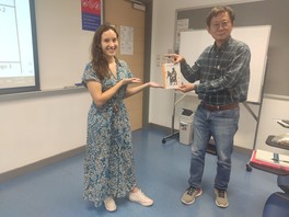 Congratulations to Timothy, who has won the Best Progress Award in our Certificate in Spanish (Intermediate)! ¡Felicitaciones! (July 2023)