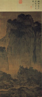 宋 范寬《谿山行旅圖》台北國立故宮博物院藏