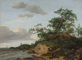 Jacob van Ruisdael, Dunes by the Sea, 1648. Courtesy National Gallery of Art, Washington.