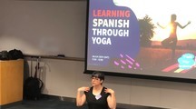 Learning Spanish through Yoga