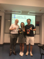 恭喜Joanna獲得我們法語入門證書課程的傑出表現獎! Félicitations! 