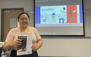 恭喜Mandy獲得我們法語入門證書課程的傑出表現獎! Félicitations! 