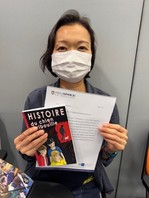 恭喜羅小姐獲得我們法語入門證書課程的傑出表現獎! Félicitations! 