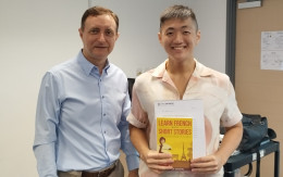 Winners of Outstanding Performance Award and Best Progress Award (French Intermediate)