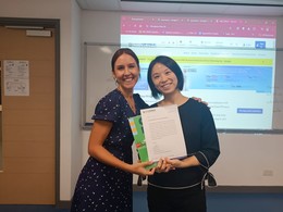 Winners of Outstanding Performance Award (Spanish Intermediate)