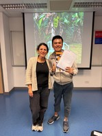 Congratulations to Him, who has won the Best Progress Award in our Certificate in Spanish (Introductory)! ¡Felicitaciones! (Feb 2026)