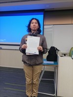 Congratulations to Mr. Ching, who has won the Best Progress Award in our Certificate in Spanish (Introductory)! ¡Felicitaciones! (Feb 2026)