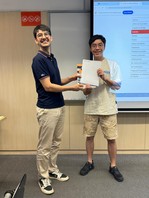Congratulations to Ross, who has won the Best Progress Award in our Certificate in Spanish (Introductory)! ¡Felicitaciones! (Jul 2025)