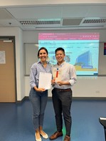 Congratulations to Ms. Lam, who has won the Best Progress Award in our Certificate in Spanish (Introductory)!¡Felicitaciones! (Jun 2024)