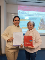 Congratulations to Pauline, who has won the Best Progress Award in our Certificate in Spanish (Introductory)! ¡Felicitaciones! (Jan 2024)