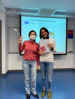 Congratulations to Ms. Wong, who has won the Best Progress Award in our Certificate in Spanish (Introductory)! ¡Felicitaciones! (Mar 2024)