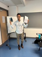 Congratulations to Josh, who has won the Best Progress Award in our Certificate in French (Introductory)! Félicitations! 