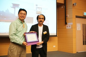 Dr. Lau Chi-pang, Associate Professor of Lingnan University, gives a talk Hong Kong Archives and Hong Kong Historical Research on International Archives Day