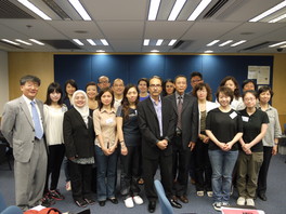 Postgraduate Certificate in Archival Studies 2010-11 cohort lecturers and students at the opening